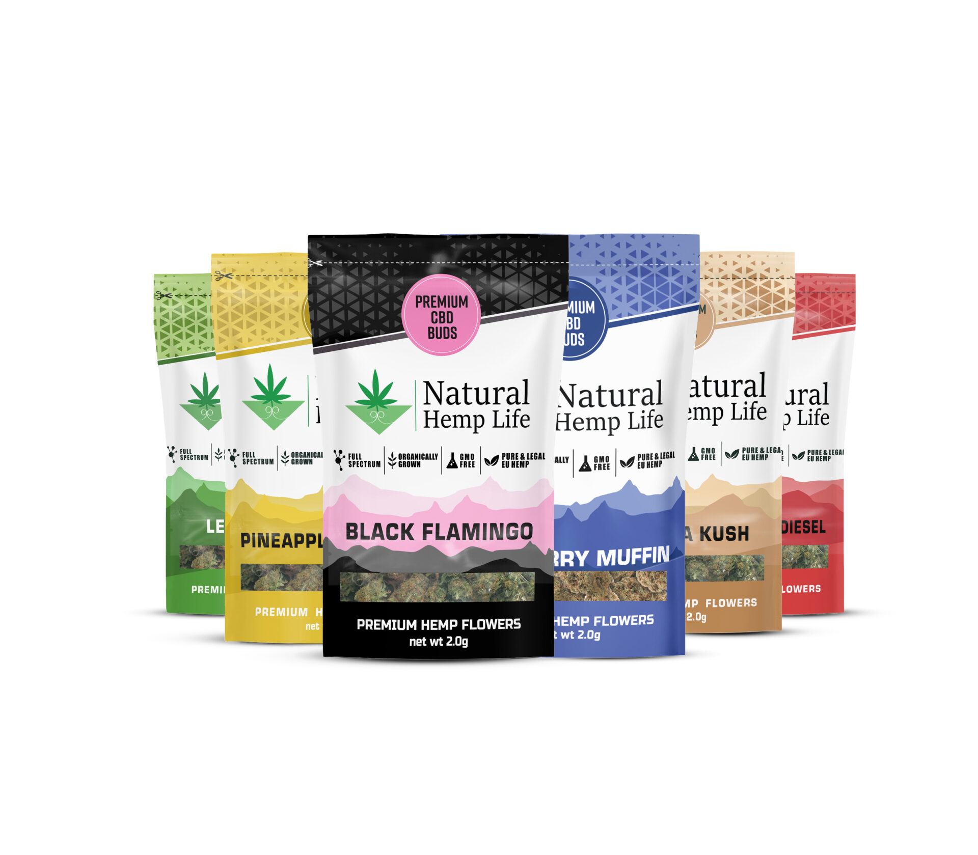 Premium CBD Buds – Prøvepakke