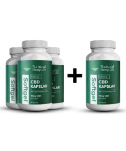 4 for 3 – CBD Kapsler 600mg