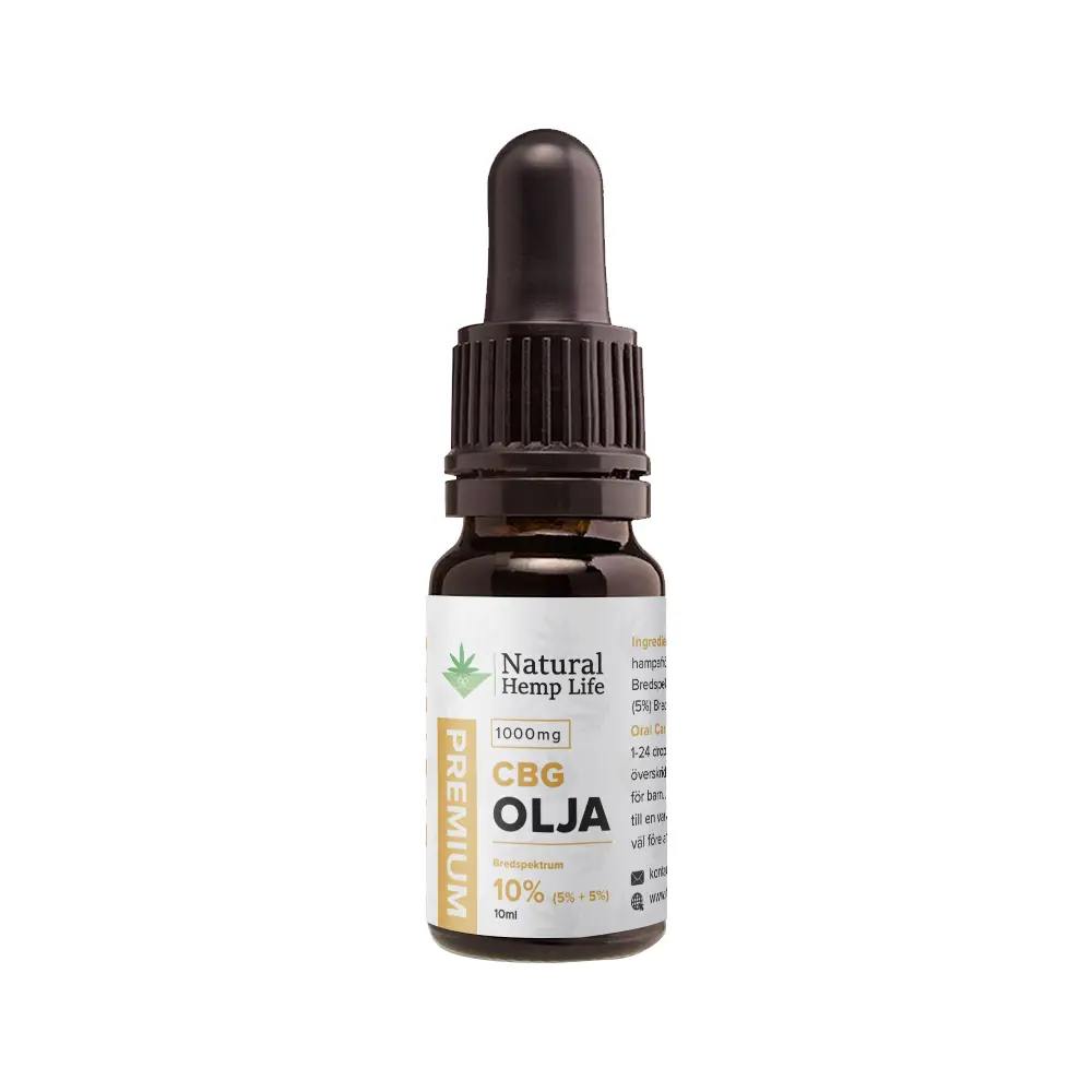 CBG + CBD Oil 10%