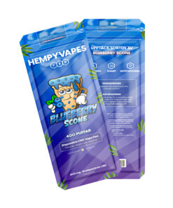 Hempyvapes Blueberry Scone