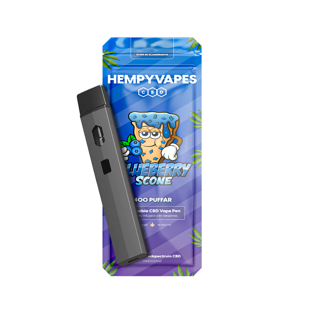 Hempyvapes Blueberry Scone