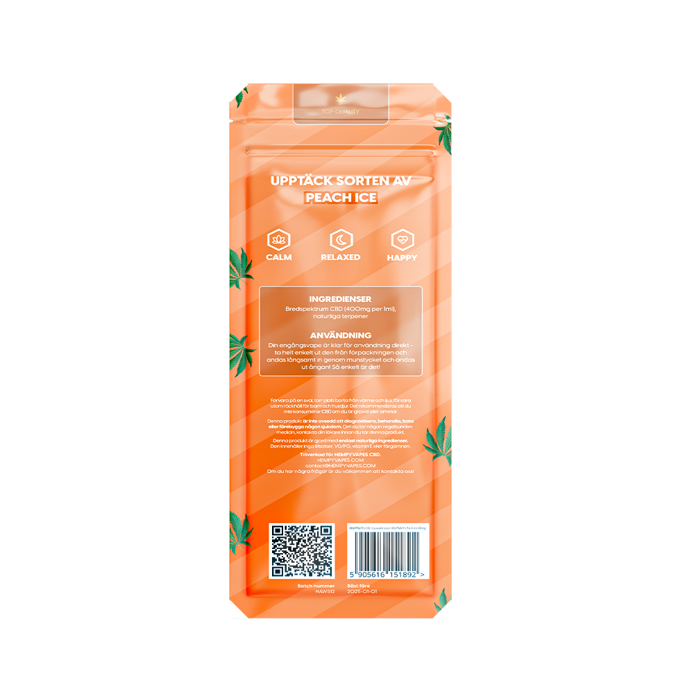 Peach Ice HempyVape