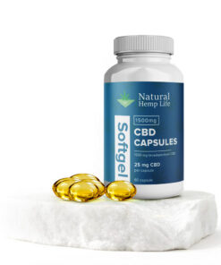 Experience Sweden's most sold CBD capsules | 25mg CBD each | Tasteless