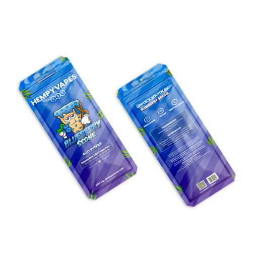 Blueberry Scone Disposable Vape Front & Back