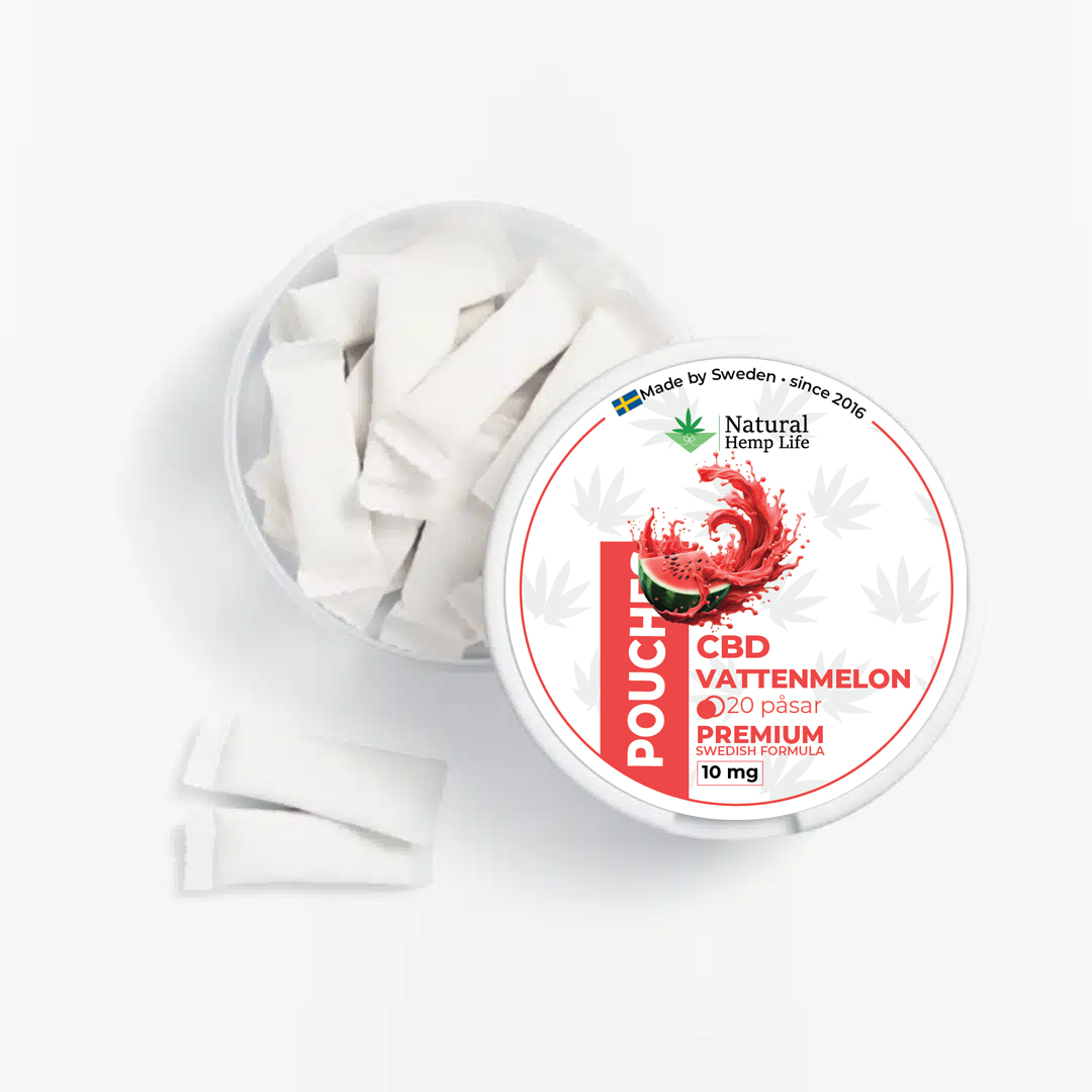 CBD Pouches Vattenmelon DÃ¥se